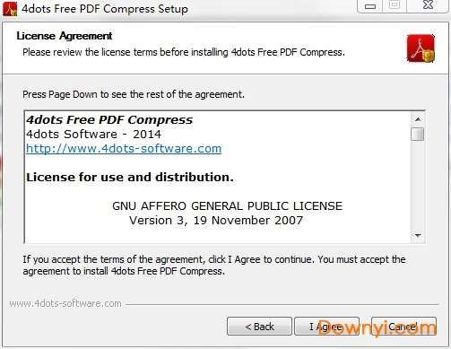 4dots free pdf compress软件截图