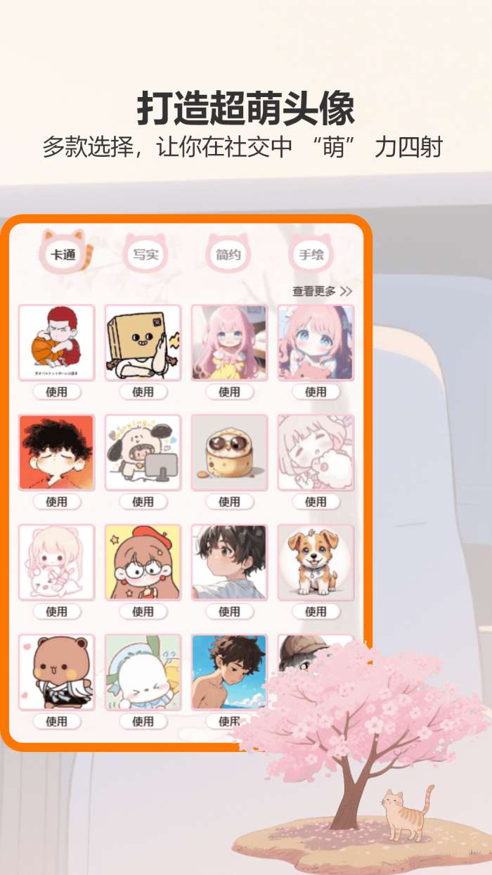 樱花猫截图