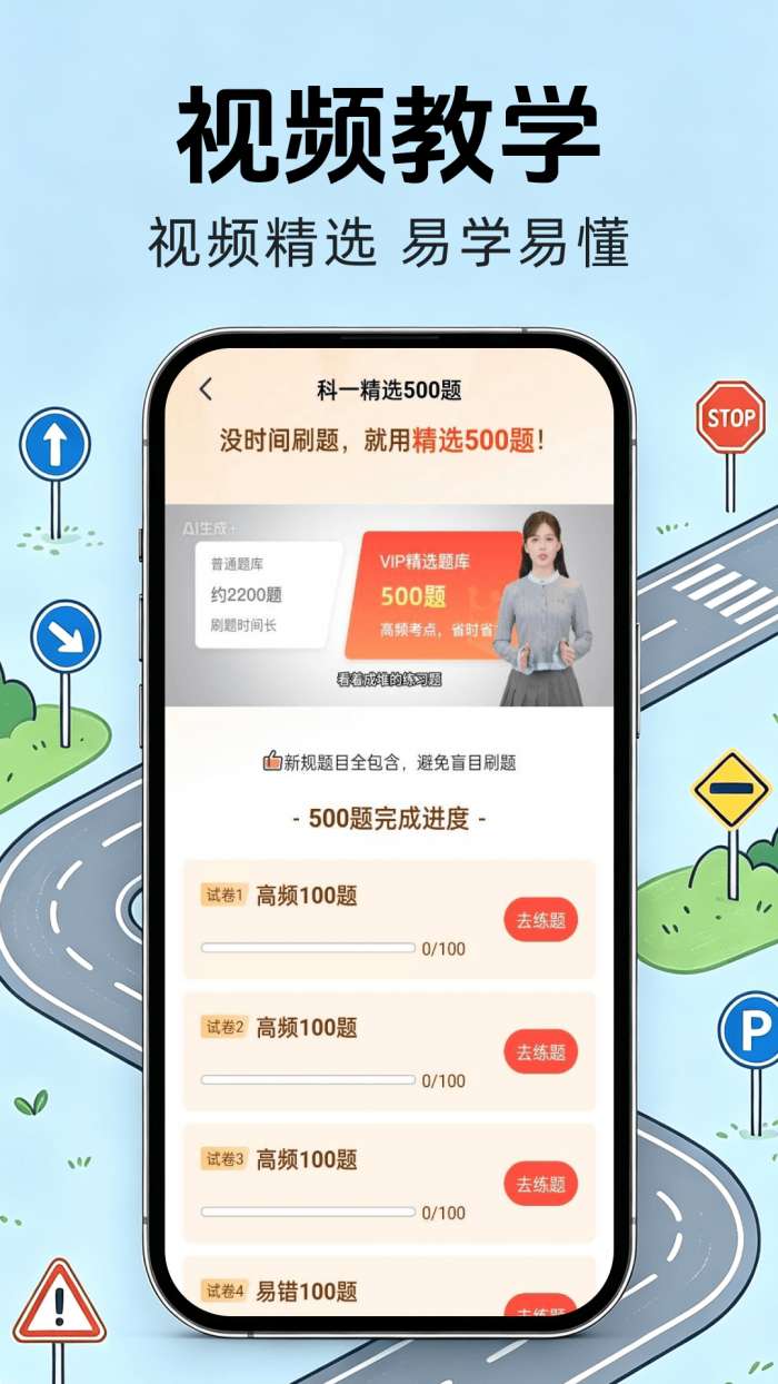 驾照违规题典截图