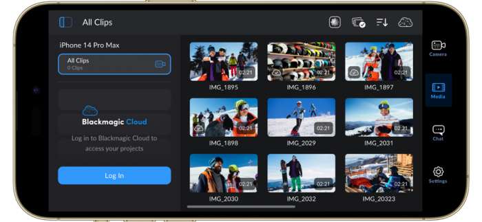 Blackmagic Camera 免费版截图