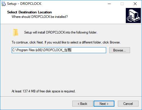 dropclock(水滴时屏保)截图