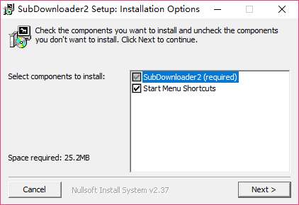 电影字幕下载器(subdownloader)截图