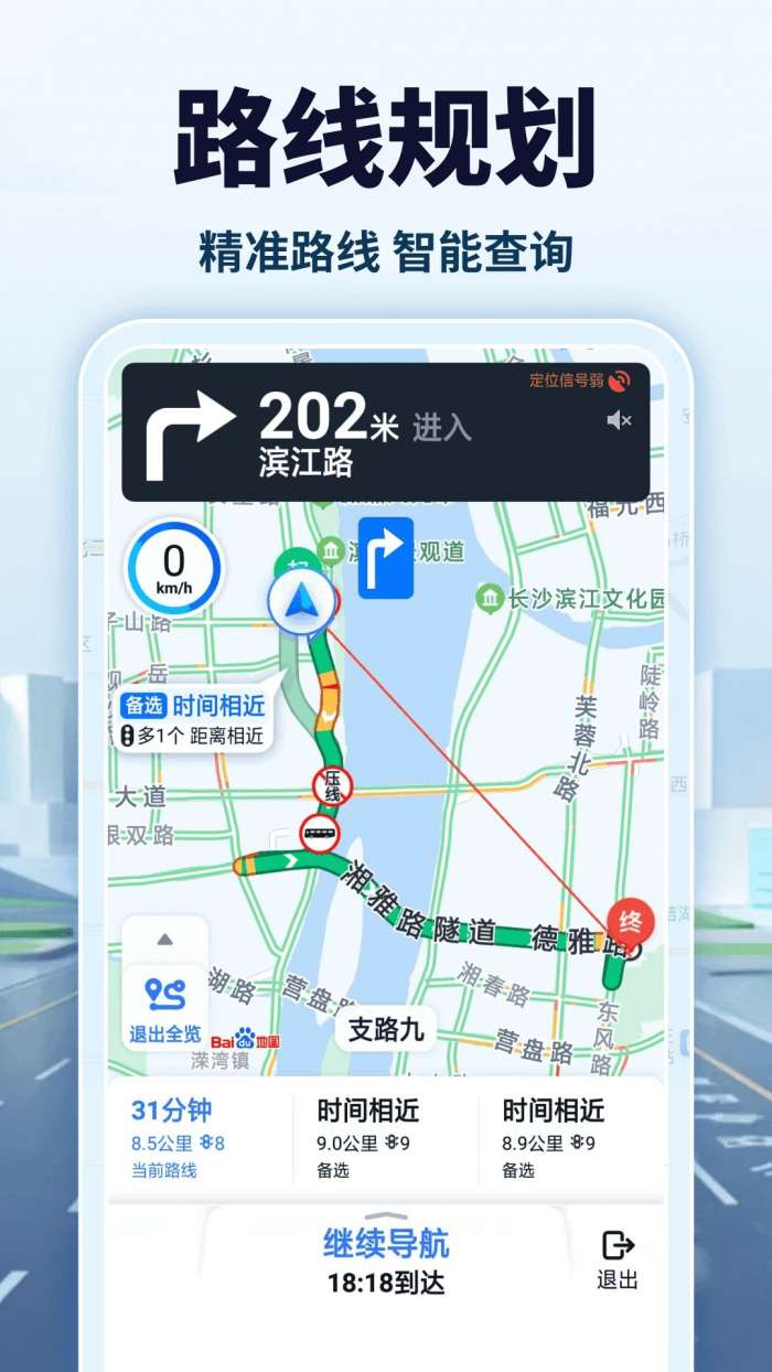 卫星高清导航截图