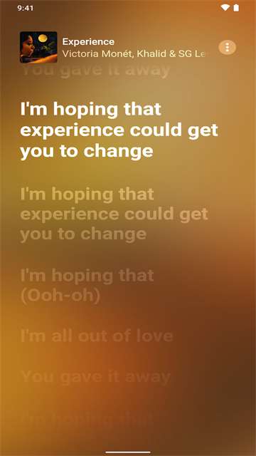 Apple Music 安卓版截图