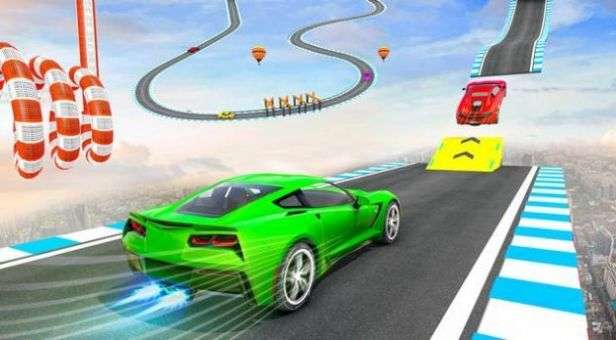 极限空中超跑特技(Stock Car Stunt Car Games)截图