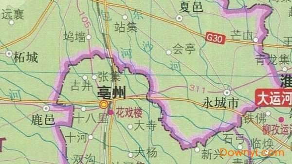 安徽地图地形版截图