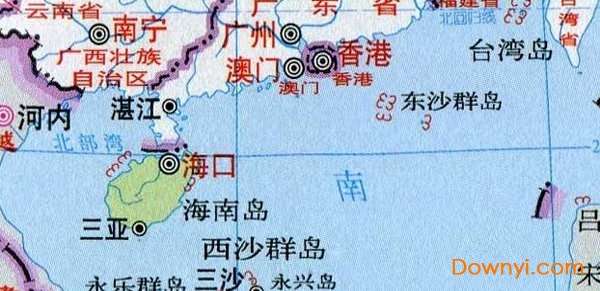 海南省概貌地图截图