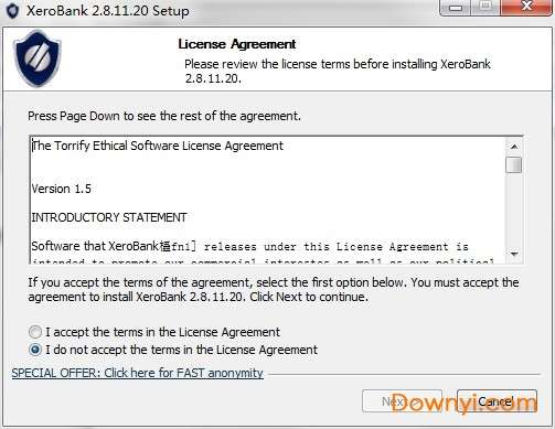 xerobank browser截图