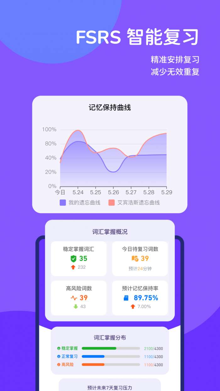 闪背单词截图