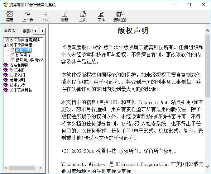 凌霄鹰眼(屏幕放大软件)截图