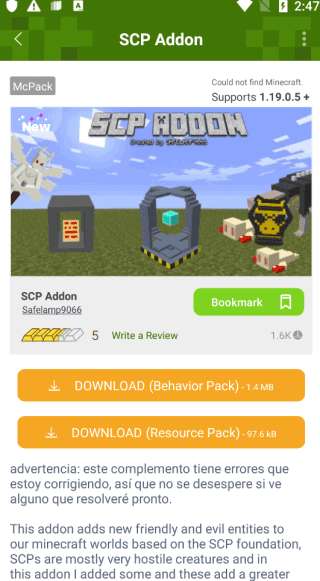 addons 免费下载全部模组截图