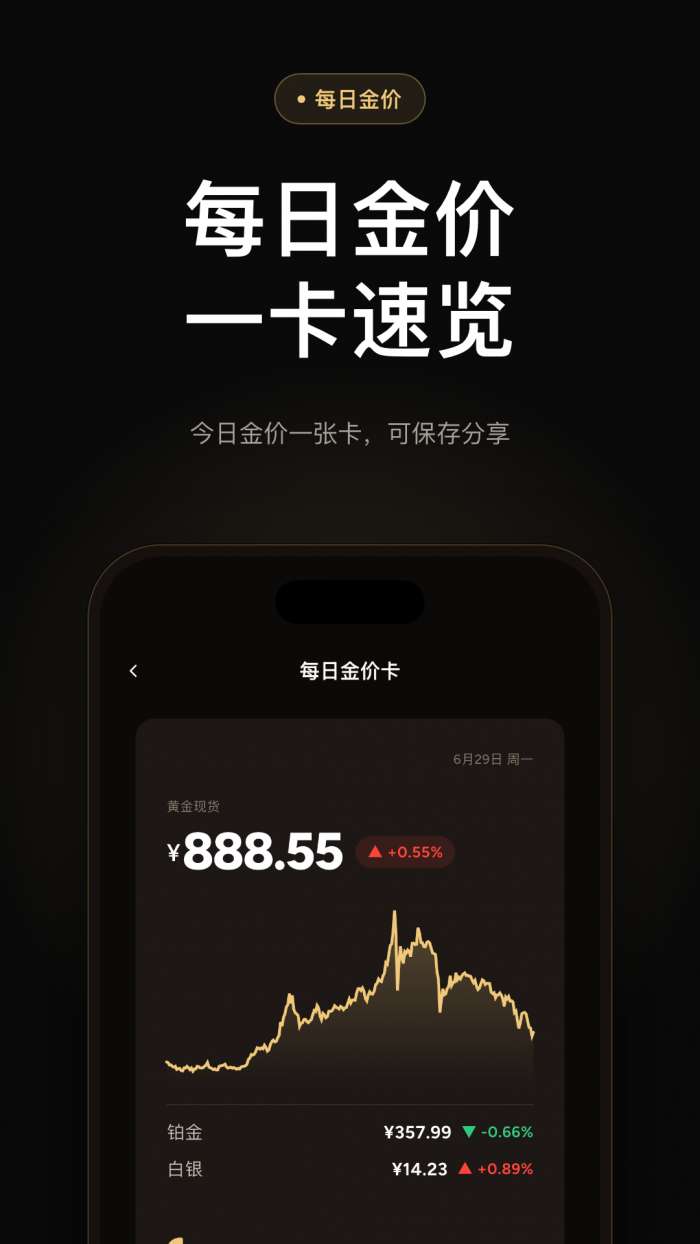 金值记账截图