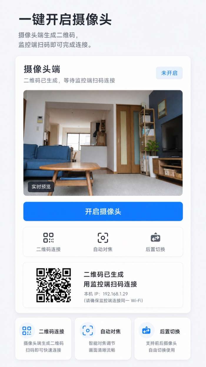手机远程监控协助截图