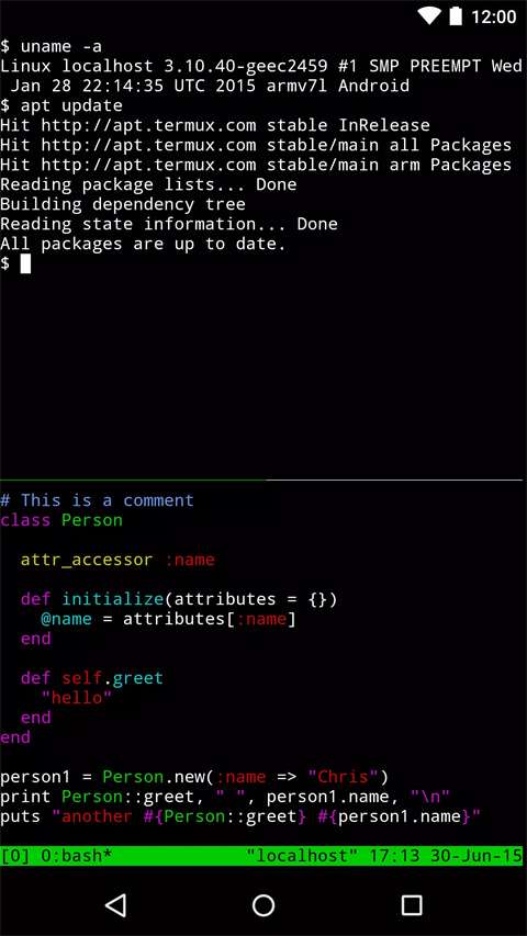 termux 工具箱截图