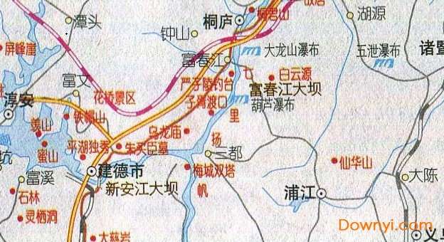 千岛湖景区地图全图截图