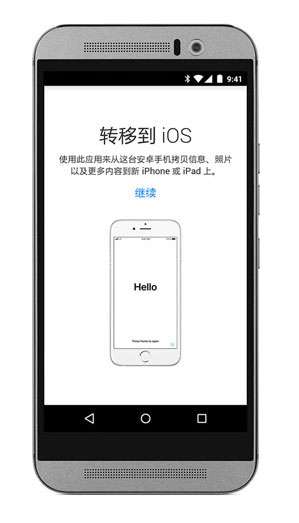 转移到 iOS 官网版截图