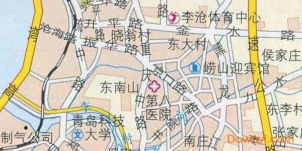 青岛电子地图截图
