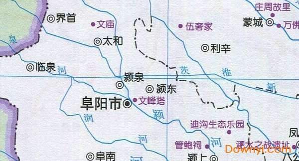 安徽省旅游地图全图高清版截图