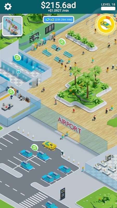 机场737空闲截图