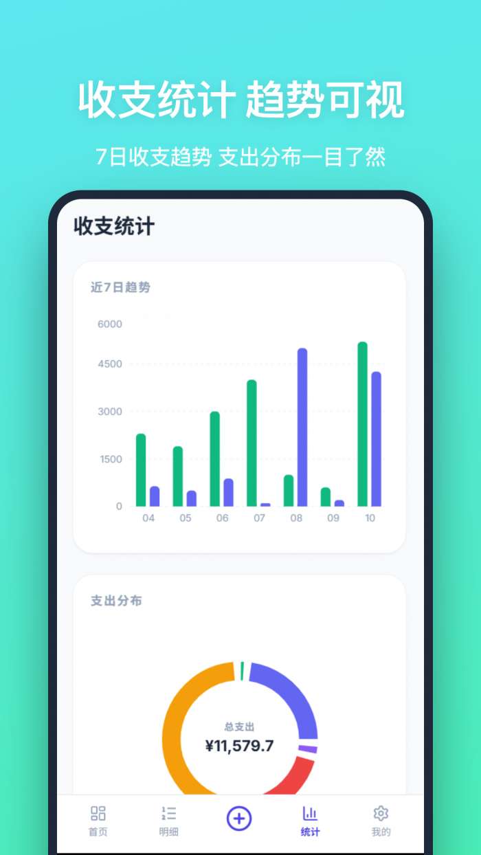店铺记账截图
