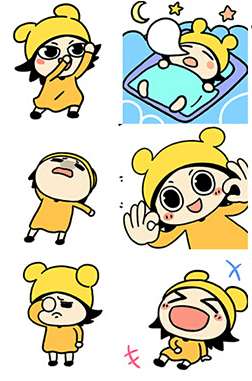 萌货咕咪qq表情包截图