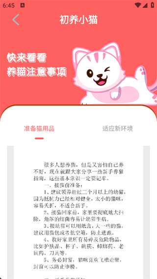 猫语空间截图