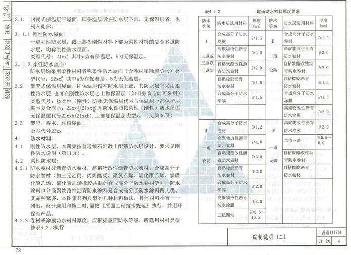 西南11J201刚性柔性防水隔热屋面pdf截图