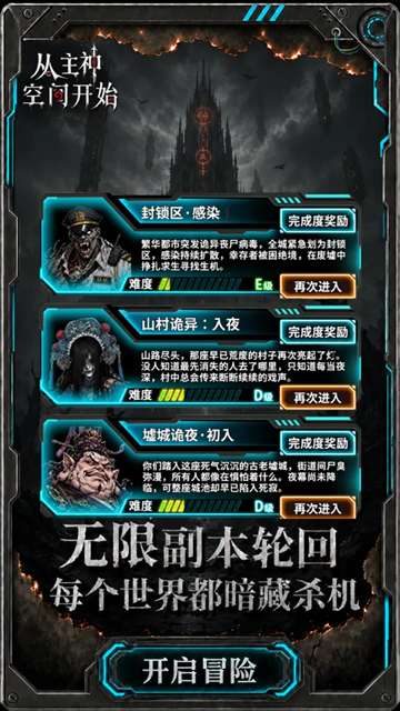 从主神空间开始截图