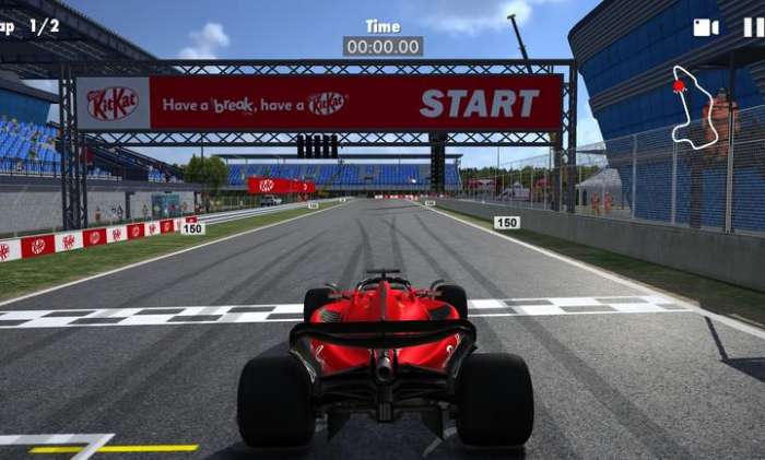 方程式赛车赛截图