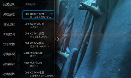 小鹰直播 电视TV版截图