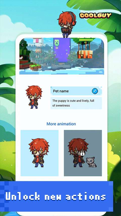 pixelshimeji 桌面互动宠物截图