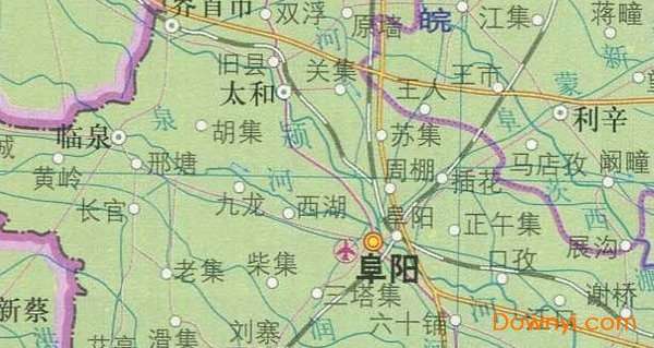 安徽省地图高清版截图