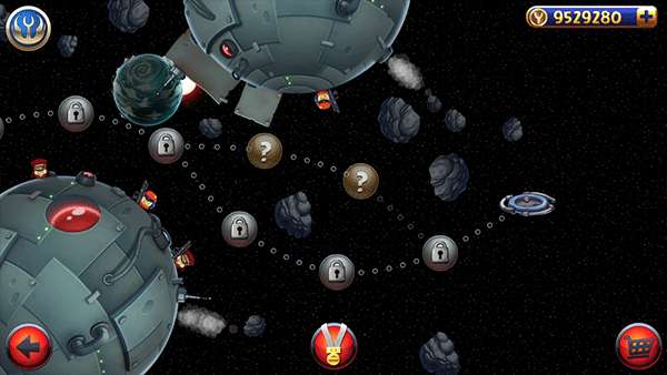 愤怒的小鸟星球大战2 2026无限金币版截图