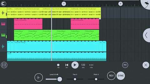 FL studio mobile 音乐编辑软件截图