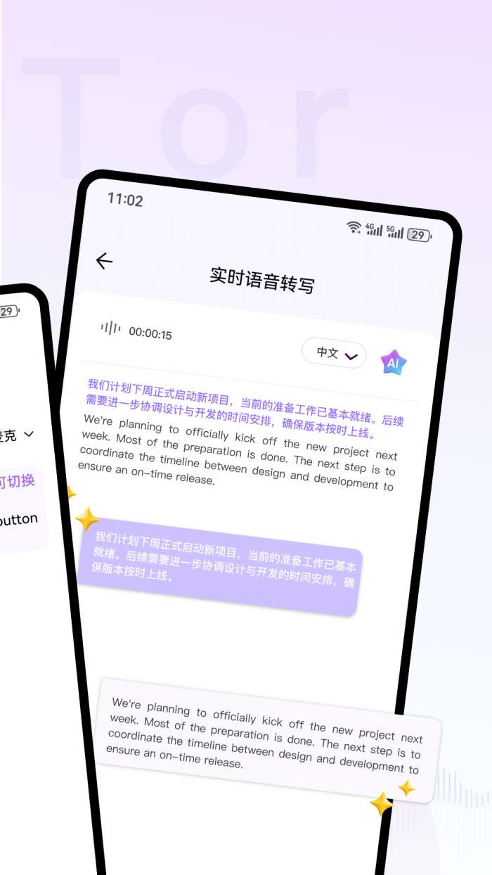 ViiTor实时翻译截图