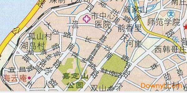 青岛电子地图截图