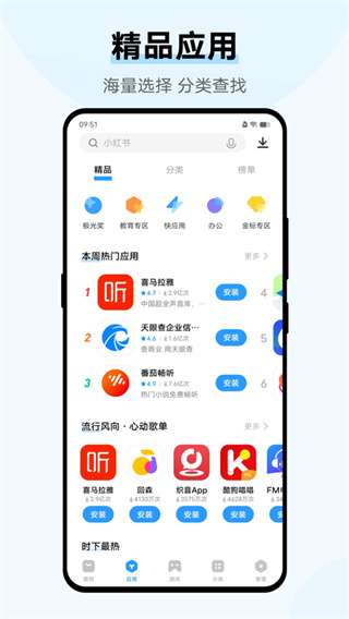 Vivo应用商店 网页入口截图