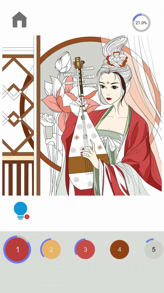 指尖涂色 原版截图