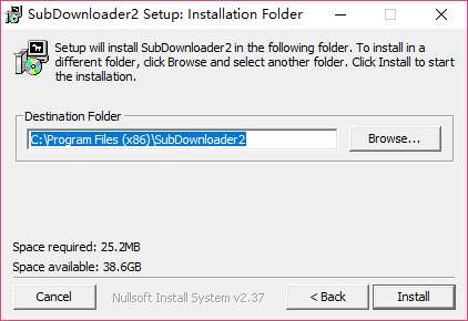 电影字幕下载器(subdownloader)截图