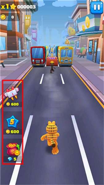 加菲猫跑酷旧版截图