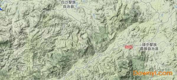 海南岛卫星图截图