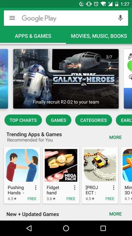 谷歌商店 Google Play商店截图