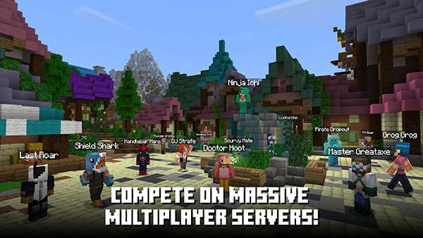 Minecraft 官网基岩版截图