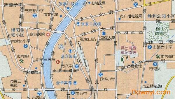 张家口地图全图大图截图