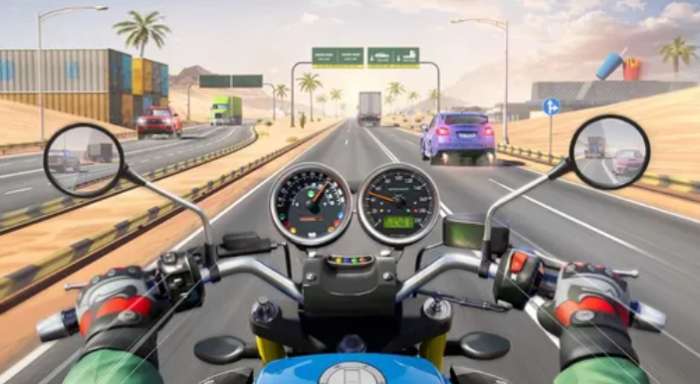 无尽摩托车竞速 免广告截图