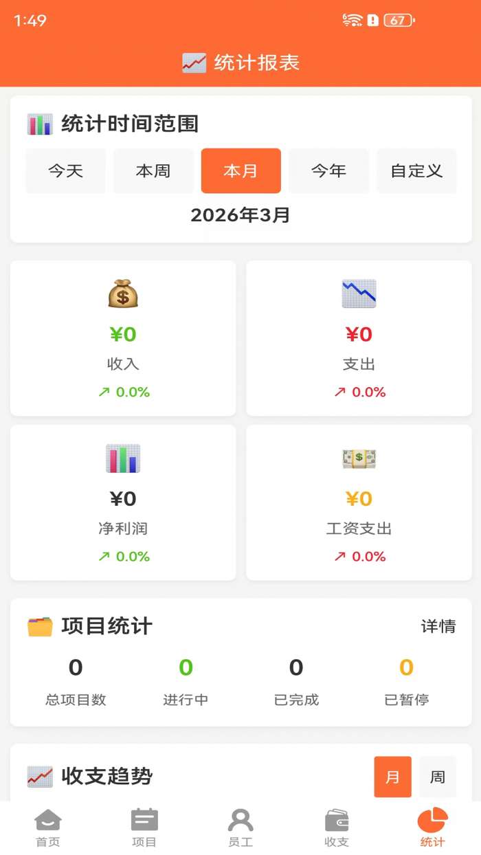 包工头记账截图