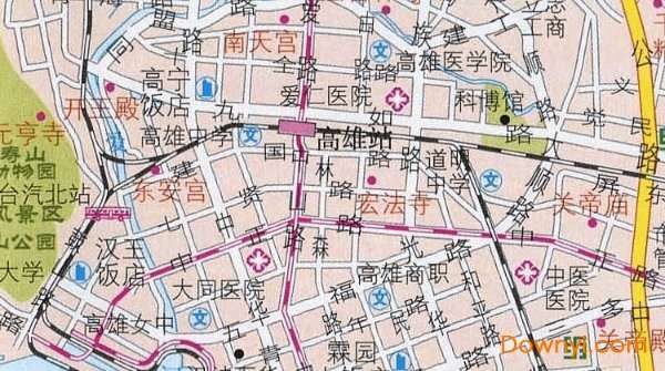 高雄市区地图全图截图