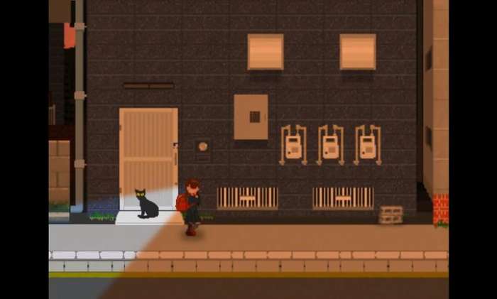 夕阳下的回家路截图