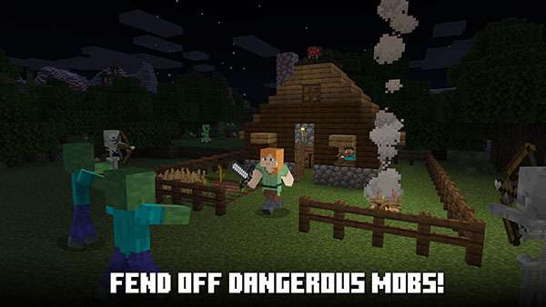 Minecraft 官网基岩版截图