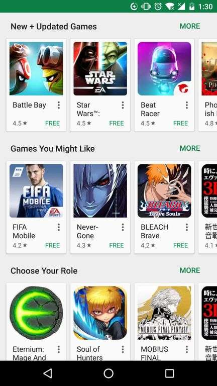 谷歌商店 Google Play商店截图
